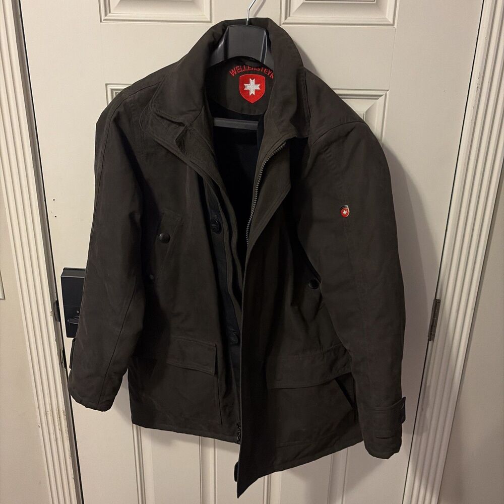 Wellensteyn Jaguro Men's XL Parka Winter Jacket Water/Wind proof Chocolate Brown